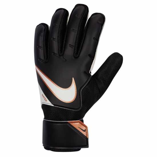 Вратарски ръкавици и облекло Nike Вратарски Ръкавици Match Goalkeeper Gloves Black/Copper Nike Вратарски Ръкавици Match Goalkeeper Gloves Black/Copper Вратарски ръкавици и облекло