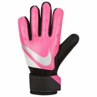 Nike Детски Вратарски Ръкавици Match Goalkeeper Gloves Junior Pink/Black Вратарски ръкавици и облекло