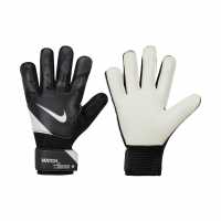 Nike Детски Вратарски Ръкавици Match Goalkeeper Gloves Junior Black/White Вратарски ръкавици и облекло