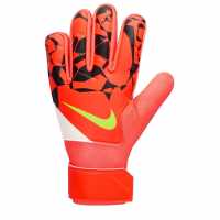 Nike Детски Вратарски Ръкавици Match Goalkeeper Gloves Juniors Оранжево/Черно Nike Детски Вратарски Ръкавици Match Goalkeeper Gloves Juniors Оранжево/Черно