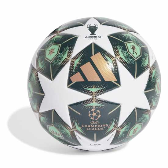 Adidas Ucl League Football 2024 2025 Бяло/Зелено Футболни топки