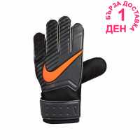Nike Детски Вратарски Ръкавици Match Goalkeeper Gloves Junior Grey/Black Вратарски ръкавици и облекло