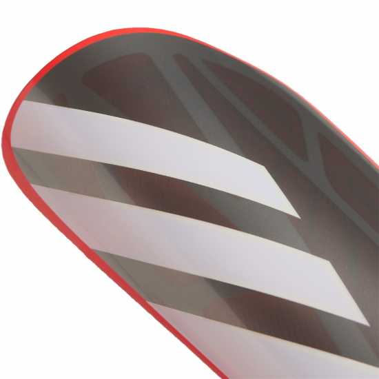 Adidas Tiro League Shin Guard Grey/Red Adidas Tiro League Shin Guard Grey/Red