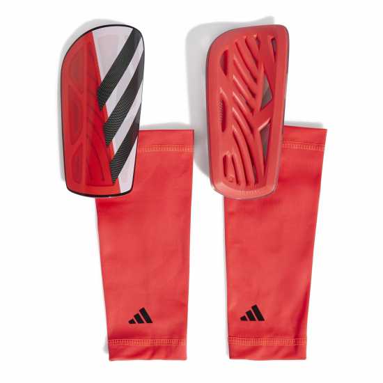 Adidas Tiro League Shin Guard Червено/Бяло Футболни аксесоари