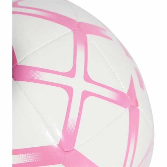 Футболни топки Adidas Starlancer Club Football 2023/2024 Бяло/Розово Adidas Starlancer Club Football 2023/2024 Бяло/Розово Футболни топки
