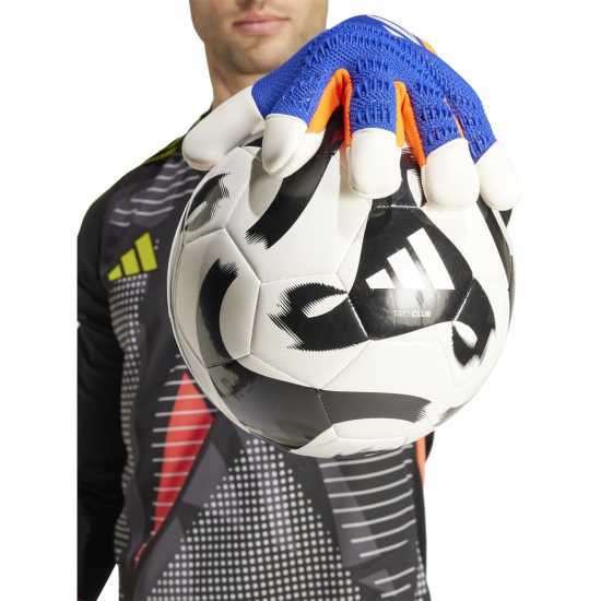 Adidas Вратарски Ръкавици Predator Pro Hybrid Goalkeeper Gloves Adults Синьо/Червено/Бяло Вратарски ръкавици и облекло