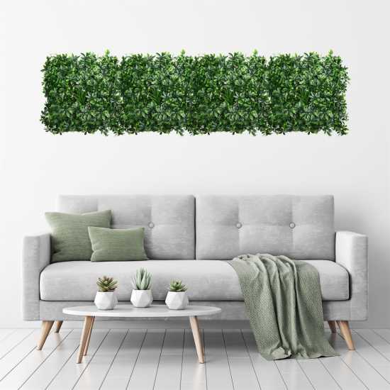 Artificial Wall Panel (Pack Of 4) - Big Leaf