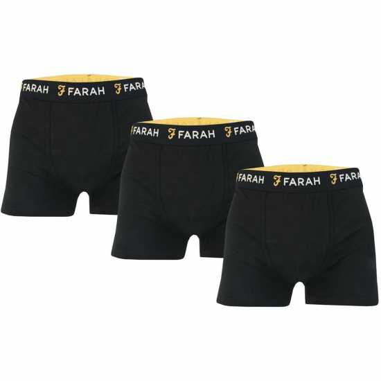 Farah Siginaw 3 Pack Boxer Shorts  