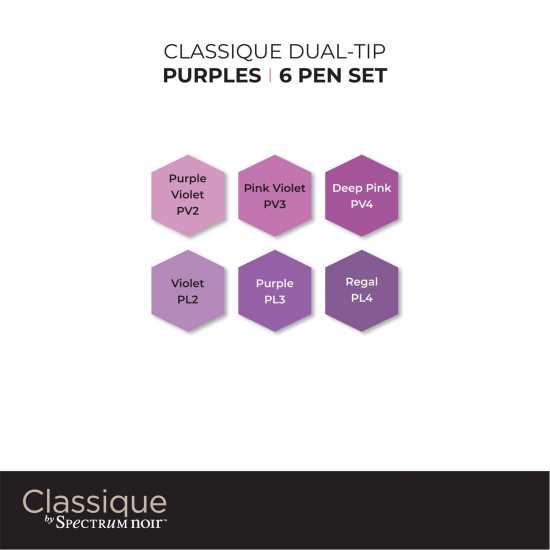 Spectrum Noir Classique (6Pc) - Purples  Подаръци и играчки