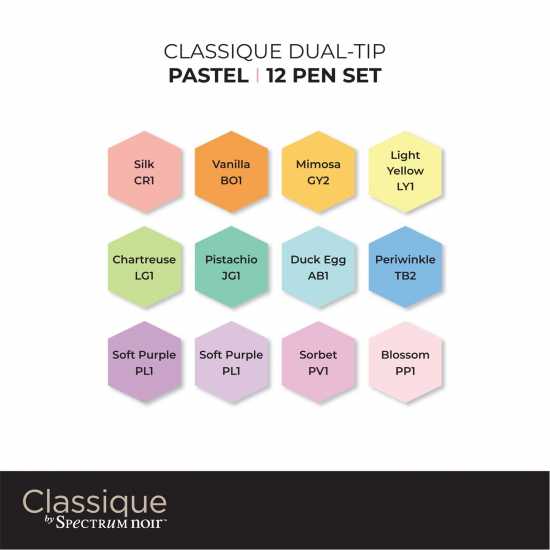 Spectrum Noir Classique (12Pc) - Pastel  Подаръци и играчки