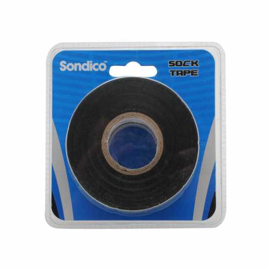 Sondico Sock Sport Tape 2 Pack Black Футболни аксесоари