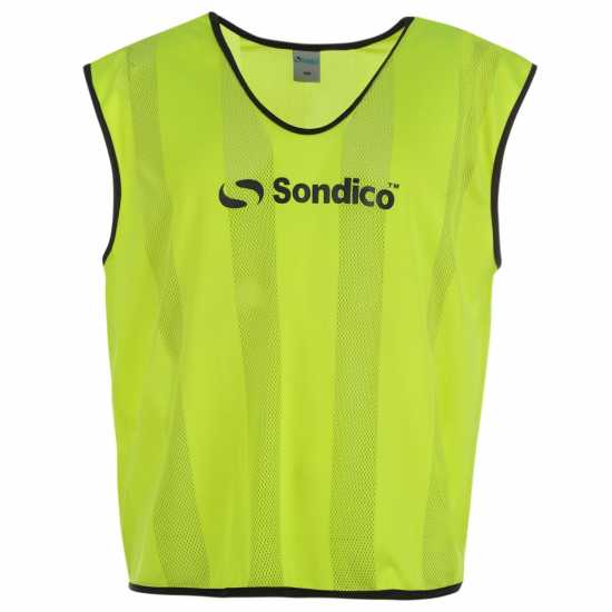 Sondico 6 Pack Mesh Hi Viz Training Bibs Yellow Футболни аксесоари
