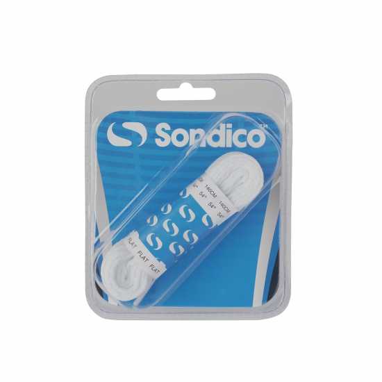 Футболни аксесоари Sondico Flat Football Boot Laces Бяло Sondico Flat Football Boot Laces Бяло Футболни аксесоари