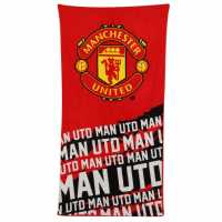 Team Velour Towel Man United Футболни аксесоари