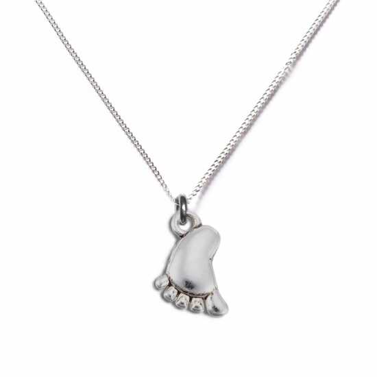 Baby Foot Silver Necklace Np-Nkbft  Подаръци и играчки