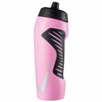 Nike Шише За Вода Hyperfuel Water Bottle 24Oz Pink/Black/Iri Бутилки за вода
