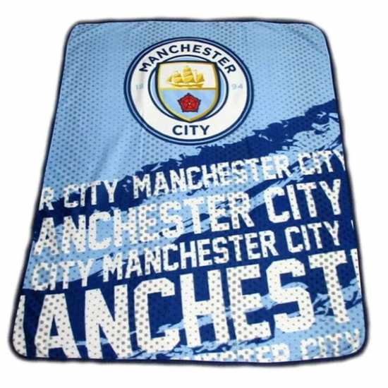 Футболни аксесоари Team Поларено Одяло Fleece Blanket Ман Сити Team Поларено Одяло Fleece Blanket Ман Сити Футболни аксесоари