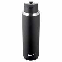 Nike Tr Hypercharge Straw Bottle 24Oz Black/White Бутилки за вода