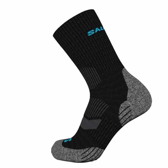 Salomon Lightweight Crew 2 Pack Walking Socks Womens Черно/Сиво Почистване и импрегниране