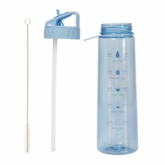 Usa Pro Шише За Вода Pro X Sophie Habboo Premium Hydration Water Bottle Clear Blue Бутилки за вода