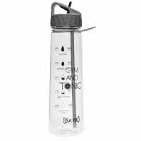 Usa Pro Шише За Вода Tritan Water Bottle Clear Бутилки за вода