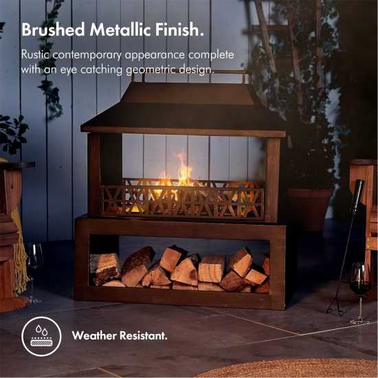 Vouhaus - Outdoor Fireplace  Градина