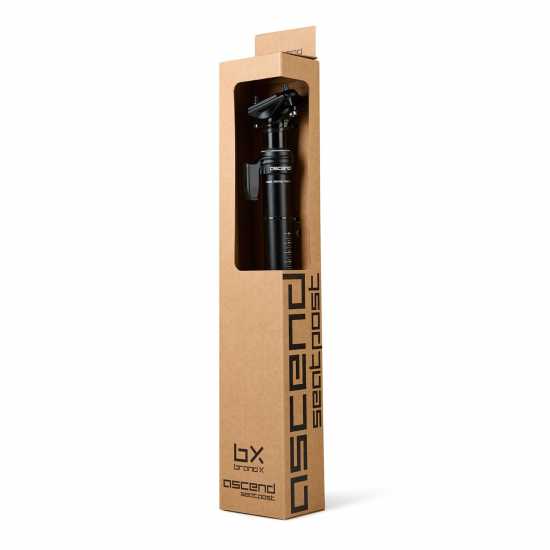 Brand-X Ascend Ii 30.9 Dropper Seatpost - External Routed Black - 449mm 