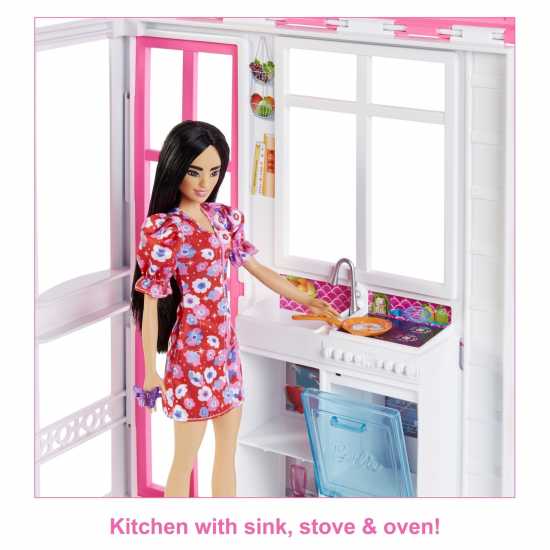 Barbie Vacation House Doll Playset  
