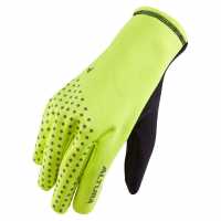Nightvision Unisex Windproof Fleece Cycling Gloves Yellow Колоездачни аксесоари