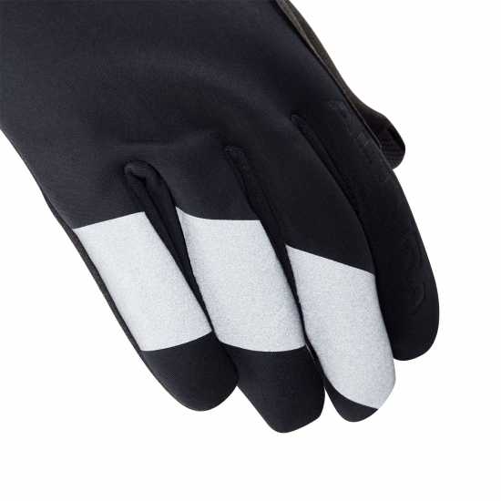 Nightvision Unisex Windproof Cycling Gloves Black Колоездачни аксесоари