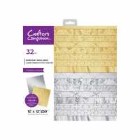 Crafters Companion - Luxury Mirror Card Pad 12X12I  Канцеларски материали