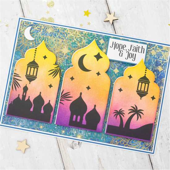 Arabian Nights Stamps & Die Set 20 Piece - Magical  Канцеларски материали