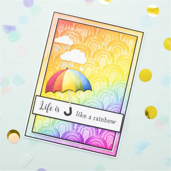 Crafters Companion 3D Embossing Folder 5X7Inch - S  Канцеларски материали