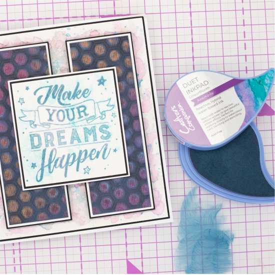 Crafters Companion Duet Colourbloom Inkpad - Anemo  Канцеларски материали