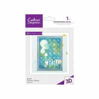 Crafters Companion 3D Embossing Folder 5X7Inch - C