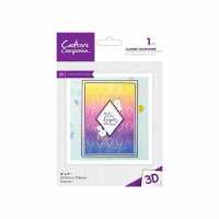 Crafters Companion 3D Embossing Folder 5X7Inch - C  Канцеларски материали