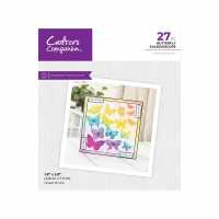Crafters Companion Stamp & Die Set - Butterfly Kal  Канцеларски материали