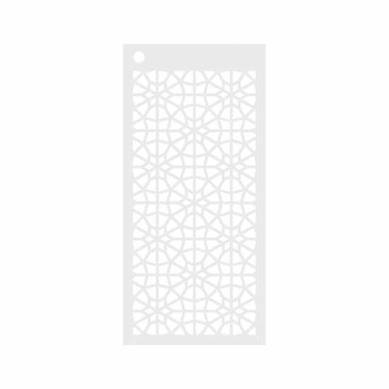 Arabian Nights 3.8X8Inch Stencils 3 Pack - Ornamen  Канцеларски материали