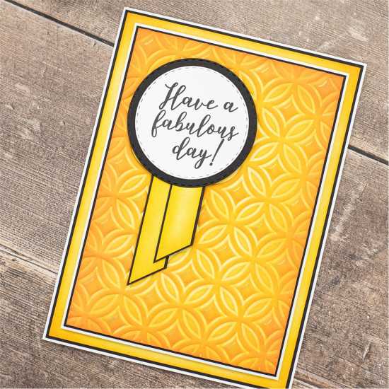 Crafters Companion 3D Embossing Folder 5X7Inch - R  Канцеларски материали