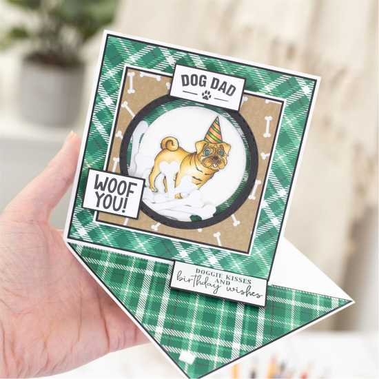 Crafters Companion Pets Rule Printed Paper Pad 6X6  Канцеларски материали