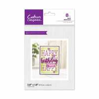 Crafters Companion Stamps & Dies - Best Birthday  Канцеларски материали