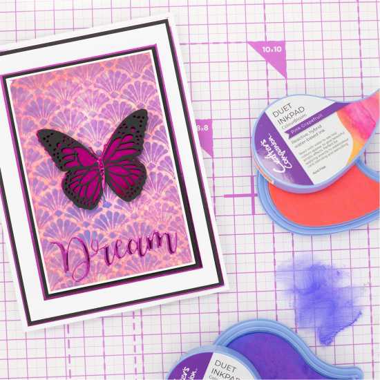 Crafters Companion Duet Colourbloom Inkpad - Pink  Канцеларски материали