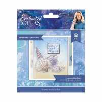 Enchanted Ocean - Stamp And Die - Sea Shell Collec  Канцеларски материали