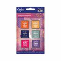 Arabian Nights Shimmer Inkpads - 6 Pack