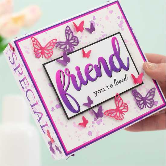 Crafters Companion Stamps & Dies - Loved Friend
