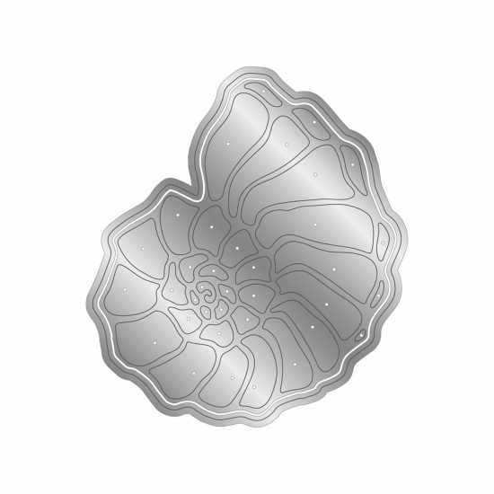 Enchanted Ocean - Metal Die - Spiralling Shell