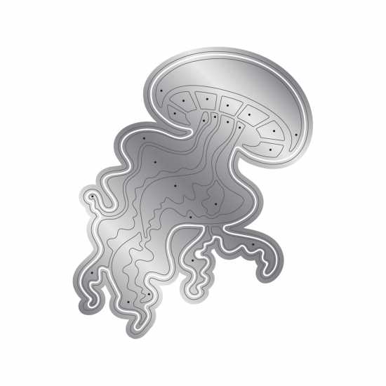Enchanted Ocean - Metal Die - Jubilant Jellyfish