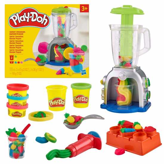 Hasbro Play-Doh Swirlin Smoothies Blender Playset  