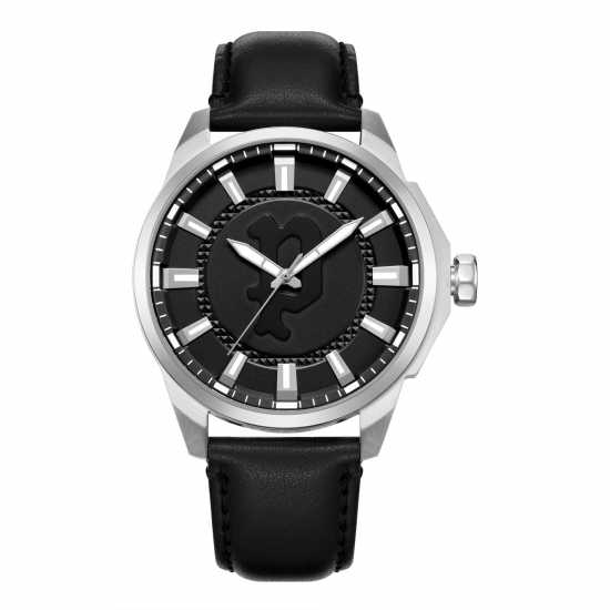 Police Мъжки Часовник Leather Strap Watch Mens  Бижутерия