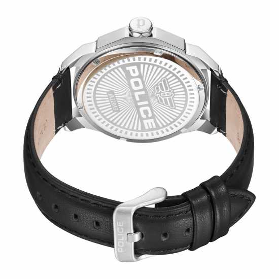 Police Мъжки Часовник Leather Strap Watch Mens  Бижутерия